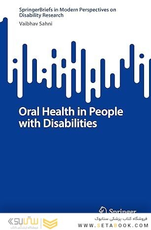 Oral Health in People with Disabilities