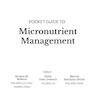 Pocket Guide to Micronutrient Management