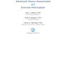 Advanced Fitness Assessment and Exercise Prescription Ninth Edition