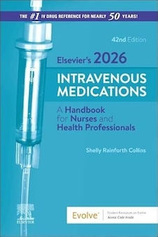 عکس Elsevier’s 2026 Intravenous Medications 42nd Edition