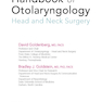 Handbook of Otolaryngology: Head and Neck Surgery 3rd Edition