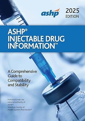 عکس ASHP Injectable Drug Information