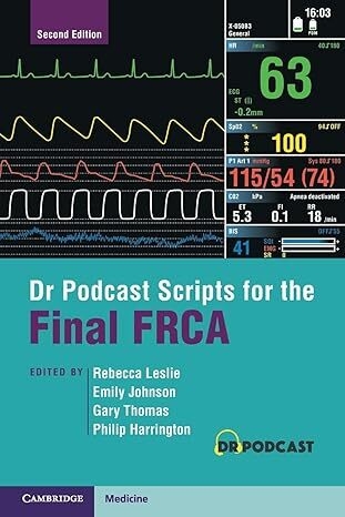عکس Dr Podcast Scripts for the Final FRCA