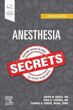 عکس Anesthesia Secrets 7th Edition