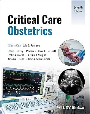 عکس Critical Care Obstetrics 7th Edition
