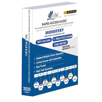 عکس Midwifery Prometric Exam MCQ Book 2025