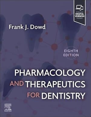 عکس Pharmacology and Therapeutics for Dentistry 8th Edition