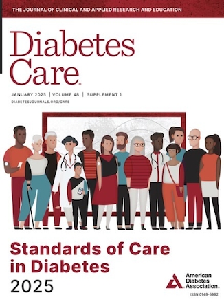 عکس The American Diabetes Association Releases Standards of Care in Diabetes 2025