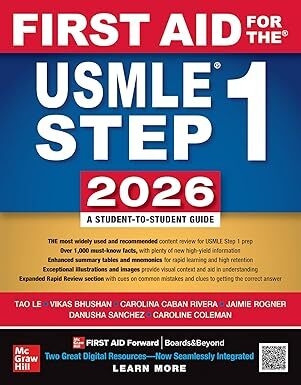 عکس First Aid for the USMLE Step 1 2026 36th Edition